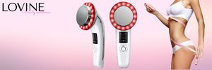 Masażer Lovine Masażer wyszczuplający ultradźwiękiem Lovine 6w1 EMS uniw 16