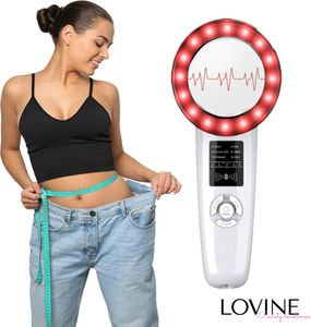 Masażer Lovine Masażer wyszczuplający ultradźwiękiem Lovine 6w1 EMS uniw 7