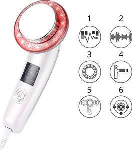 Masażer Lovine Masażer wyszczuplający ultradźwiękiem Lovine 6w1 EMS uniw 9