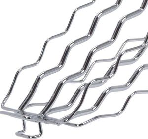 BBQ Ruszt DO GRILLOWANIA KIEŁBASY SZASZŁYKÓW kratka siatka zamykana na grilla 4