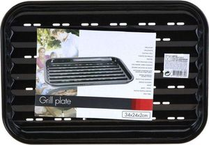 BBQ Płyta blacha ruszt tacka NA GRILLA grill grillowa perforowana ruszt stalowy 3