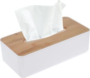 Bathroom Solutions Pojemnik chustecznik pudełko na chusteczki bambus 1