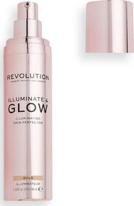 Makeup Revolution Makeup Revolution London Glow & Illuminate Rozświetlacz 40ml Gold 1
