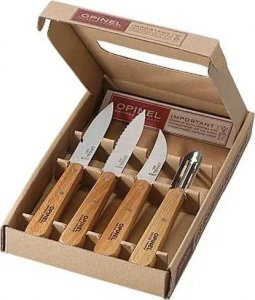 Opinel Opinel Natural 4 essential knives Box Set 1