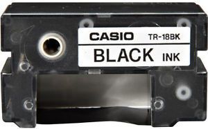 Casio TR-18 BK black Ink Ribbon Cassette (TR-18BK) 3