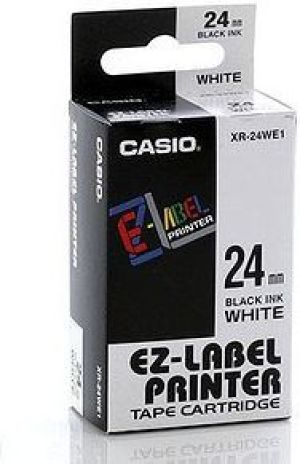 Casio XR-24 WE 1 24 mm black on white (XR-24WE1) 2