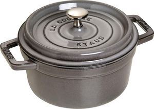 STAUB Garnek STAUB żeliwny okrągły 2.6 ltr grafitowy 1