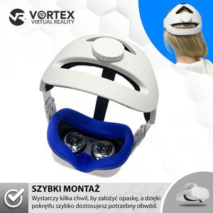 Vortex Virtual Reality Opaska odciążająca do Oculus Quest 2 4