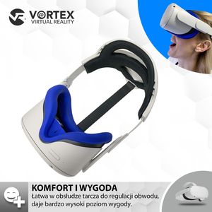 Vortex Virtual Reality Opaska odciążająca do Oculus Quest 2 7