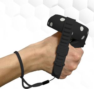 Vortex Virtual Reality Paski, uchwyty z silikonu do kontrolerów, model II, Oculus Quest 2 Niebieski 12