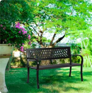 Sofotel Ławka ogrodowa z oparciem 125 x 77 x 49 cm 2