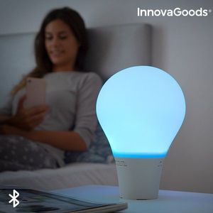InnovaGoods Lampa Żarówka LED Dotykowa Silikonowa z głośnikiem Silitone InnovaGoods 1