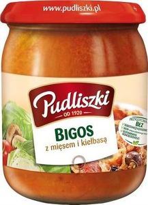 Pudliszki Pudliszki bigos z mięsem I kielbasą 500g 1