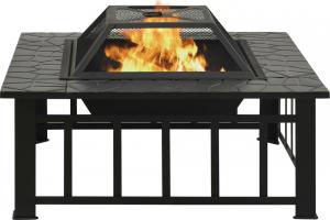 Palenisko ogrodowe vidaXL z pogrzebaczem 81 cm 2