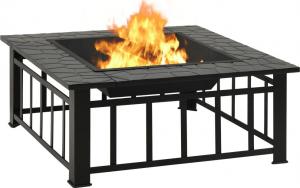 Palenisko ogrodowe vidaXL z pogrzebaczem 81 cm 3