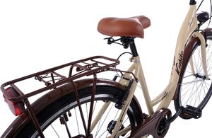 Kozbike City rower 28 7s kremowo-brązowy 4