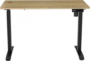 Biurko Spacetronik Moris Brązowo-Czarne 118 cm x 60 cm 4