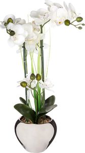 Atmosphera Orchidea w srebrnej doniczce 53 cm 1