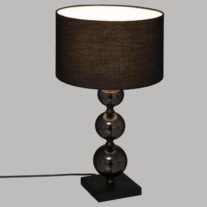 Lampa stołowa Atmosphera Szklana lampka nocna Alma 52 cm 4