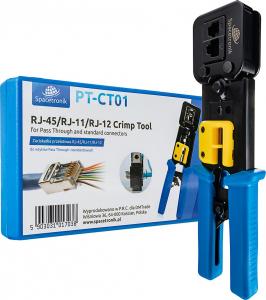 Spacetronik Zaciskarka przelotowa RJ45/RJ12/RJ11 (PT-CT01) 10