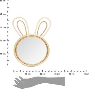 Atmosphera Okrągłe lustro ścienne Rabbit 3