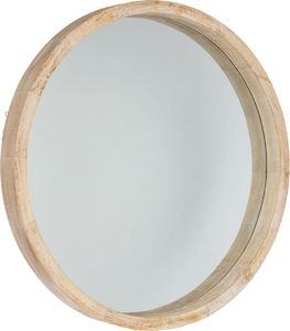 Atmosphera Drewniane lustro ścienne Natalie 50 cm 2