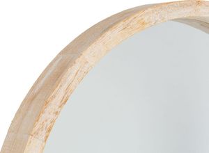 Atmosphera Drewniane lustro ścienne Natalie 50 cm 4