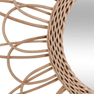 Atmosphera Wiklinowe lustro ścienne kwiat 3