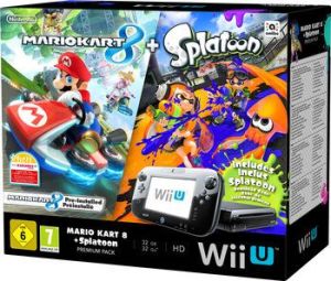 Nintendo Wii U Premium Pack Mario Kart 8 + Splatoon DLC - (2301832) 1