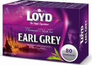 LOYD Loyd earl grey herbata czarna ekspresowa 80tb 120g 1