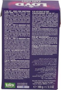LOYD Earl Grey herbata czarna liściasta 100g 4