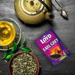 LOYD Earl Grey herbata czarna liściasta 100g 5