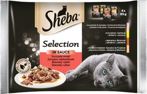 Sheba Sheba Craft Collection soczyste smaki 4x85g 340g 1