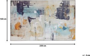 Beliani Dywan 160 x 230 cm wielokolorowy ADAPAZARI 2