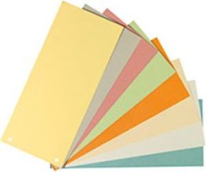 Herlitz Przekładki kartonowe 10,5x24cm 100szt. (10843621) 2