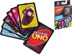 Mattel GRA MATTEL KARTY UNO MONSTER HIGH CJM75 PUD12 - CJM75 1