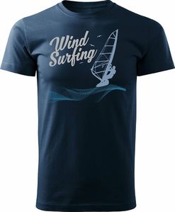 Topslang Koszulka do z windsurfing męska granatowa REGULAR M 1