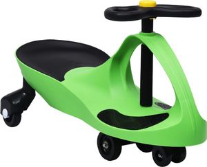 vidaXL Jeździk balansowy dla dzieci z klaksonem zielony 1