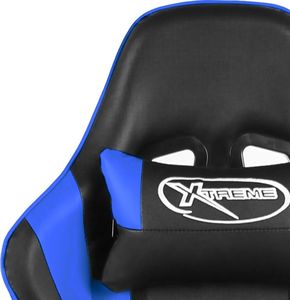 Fotel vidaXL niebieski (20490) 7