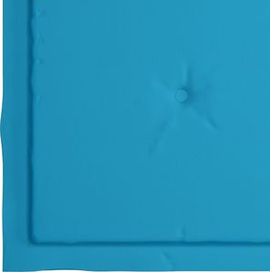 vidaXL Krzesła ogrodowe z poduszkami, 3 szt., lite drewno akacjowe 9