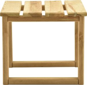 vidaXL Leżak ogrodowy ze stolikiem, impregnowane drewno sosnowe (315397) 8