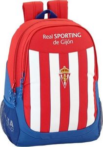 Real Sporting de Gijon Plecak szkolny Real Sporting de Gijón Biały Czerwony 1