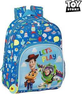 Toy story Plecak dziecięcy Toy Story Let's Play Niebieski 1