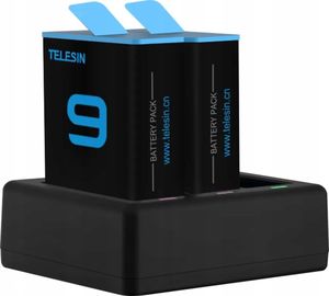 Telesin Ładowarka Na 3x Trzy Baterie Do Gopro Hero 9 Black 7
