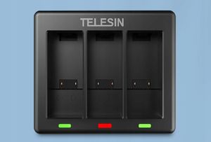 Telesin Ładowarka Na 3x Trzy Baterie Do Gopro Hero 9 Black 8
