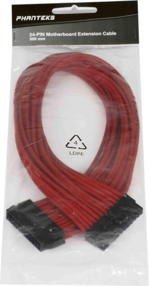 Phanteks ATX24 - ATX24, 0.5m, Czerwony (PH-CB24P_RD) 3