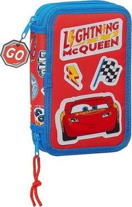 Piórnik Cars Piórnik Cars Mc Queen Niebieski Czerwony (28 pcs) 1
