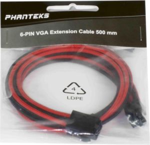 Phanteks 0.5m, Czerwony (PH-CB6V_BR) 4