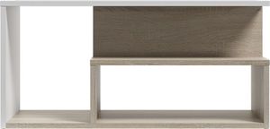 Jana Stolik kawowy drewniany biały dąb sonoma nowoczesny Leka 3