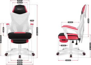 Fotel Huzaro Combat 3.0 różowy 13